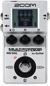 Zoom MS-50G MultiStomp Guitar Pedal (Silver)