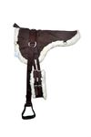 ACES EXCLUSIVE BAREBACK PAD SADDLE PAD WITH FREE STIRRUPS AND GIRTH (FULL TO COB) (BROWN)