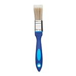 Fit For The Job 1 inch No Bristle Loss DIY Paint Brush For A Smooth Finish Painting with Emulsion, Gloss and Satin Paints on Walls, Ceilings, Furniture, Wood & Metal, 1" 25mm