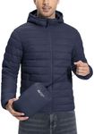 Pioneer Camp Men's Puffer Jacket - Waterproof, Packable, Quilted Puffy Jacket for Extremely Cold Weather