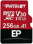 Patriot Memory A1 V30 MicroSD Memory Card 256GB Andriod Smartphones and Tablets Optimized Full HD & 4K PEF256GEP31MCX