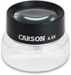 Carson 4.5X LumiLoupe Stand Magnifier Loupe