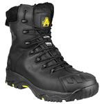 Amblers Safety FS999C S3 Mens Metal Zip Boots (10 UK) (Black)