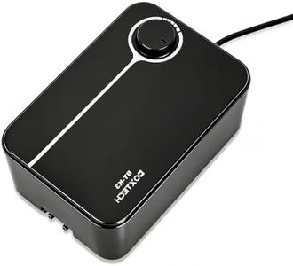 Aquarium Ultra-Quiet Air Pump - Adjustable Fish Tank Aerator with Dual Outlet Pump, 8w 8L/min Oxygen Pump for 20-600 Gallon Tank (Only Air Pump)