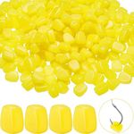 400 Pieces Fake Soft Corn Lures Silicone Simulation Fishing Corn Baits Corn Floating Carp Baits