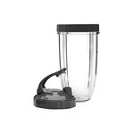 NutriBullet NB9-0301DLX Pro Deluxe Upgrade, 32 Oz, Grey/Clear