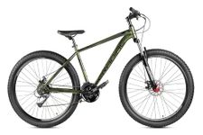 CRADIAC - Alpha | MTB 21 Gear Cycle for Boys & Adults | 29 INCH Alloy Cycle for Men| Mountain Bike with 6061 Aluminium Frame, Disc Brakes, Suspension Fork & Double wall Alloy Rim | 15+ Years 5.8FT+