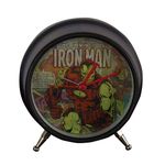 Paladone PP3438MC Marvel Comics Lenticular Classic Metal Bedside Alarm Clock