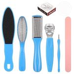 FAIRY FIRST Pedicure Tool Kit for Feet Foot Scrubber for Dead Skin, Callus Remover, Foot Scraper, Foot File, Pitchfork, Filer for Nail Repair Tool