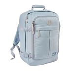 Cabin Max Easyjet Cabin bag 45x36x20 Underseat Backpack for Travelling (Metz 30L Carry On Luggage, Aspen Blue)