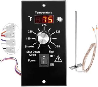 Digital Thermostat Pro Controller Compatible with Traeger Wood Pellet Grills, Traeger Grill Replacement Parts Upgrade Control Board Panel Temperature Thermometer, with RTD Probe Sensor