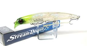 Evergreen #768 Minnow Stream Daemon 6.3 inches (16 cm), 1.3 oz (33.5 g), Chart Head Clear