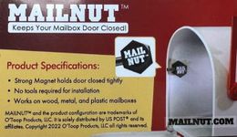 Mail Nut - Keeps Your Mailbox Door Closed