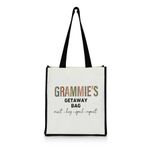 Grammie Gifts Grandma Gifts Grandmother Gifts Best Grandma Gifts Grammie Medium Canvas Tote Bag Beach Bag Reusable Grocery Shopping Bags Mothers Day Retirement Birthday Thank You Gifts for Nana Nanna