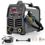 GZ GUOZHI Plasma Cutter, 50 Amp Air Inverter Plasma Cutter, 110V/220V Dual Voltage Digital Display IGBT Inverter Plasma Cutting Machine with 2T/4T/TEST Function, CUT-50