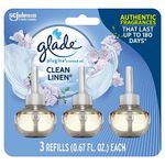 Glade PlugIns Scented Oil Air Freshener Refill, Clean Linen