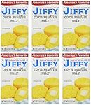 Jiffy, Corn Muffin Mix, 8.5oz Box (Pack of 6)