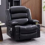 Rocker Recliner Chair with Heat and