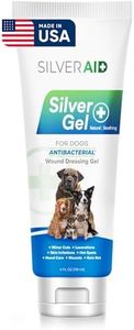 Hot Spot Treatment Gel for Dogs Colloidal Silver Wound Care for Cuts, Bites, Rashes, Skin Irritations & Ulcers, Dog Wound Care Solution, 4.0 Ounces - Vet Recommended & Made in USA