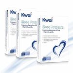 Kwai Blood Pressure | Tablets I Potassium to Support Normal Blood Pressure | Magnesium and Zinc contribute to Normal Muscle Function (incl Heart Muscle) | 90 Tablets