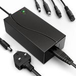 Electric Scooter Charger for Xiaomi M365 pro/Ninebot, 42V 2A Hoverboard Charger for 36V Li-ion Battery, Universal Charger for Self Balancing Scooter E Bike(5 Connector)