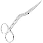 YNR Double Curved Embroidery Scissors - Stainless Steel Embroidery Supplies All Stitch Needlework