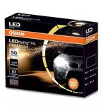 OSRAM LED HEADLIGHT FOR CAR G6204 COOL WHITE (H4 12V 50W 6000K)