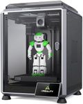 Creality K1C 3D Printer, 600mm/s Fast Speed Auto Leveling 3D Printers with AI Camera for 300°C Printing, Switchable Silent Mode Reliable Carbon Fiber 3D Printing 220 * 220 * 250mm