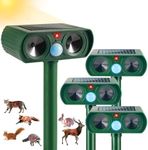 4 Pack Ultrasonic Animal Repeller O