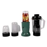 Kitchen Galaxy Bullet Mixer Grinder - 3 Jar Model + Juicer Jar,Glossy Series,Jungle Green Color,Powerful 400W 22000RPM motor,Full Copper winding,SS blades,2.5 Years warranty