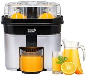 Taylor & Brown Electric Twin Citrus Juice Maker, with Anti-Drip Valve Citrus Orange Fruits Squeezer Household Fruit Mixer, Fast Double 90W Electric Lemon Orange Fresh Juicer Cutter Slicer