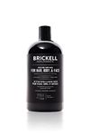 Brickell Men's Rapid Wash, Natural and Organic 3 in 1 Body Wash Gel for Men, 473 ml, Fresh Mint Scent