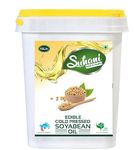 Organic Soyabean Oil (15 Litre) Cold Pressed/Wood Pressed Oil | Soyabean Kachi Ghani Oil/Tel by EYWA (Suhani)