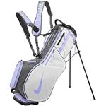 Nike Hybrid 2 Golf Carry Stand Bag (White/Iron Grey/Purple Pulse)