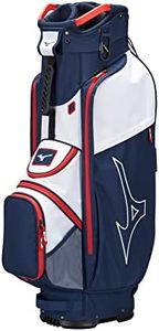 Mizuno Golf LW-C Cart Bag, Navy-Red