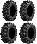 Full set of Sedona Buck Snort 25x8-12 and 25x10-12 ATV Tires (4)