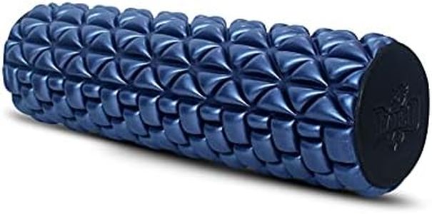 Diablo Self Myofascial Release, Self massage, Trigger Point release, Mobility, Acupressure Back, Therapy Yoga Gym Physio Injury Foam Roller (Size 17 Inch) (Navy Blue)