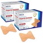 Flexible Fabric Bandages - Flex Fabric Adhesive Bandages Finger-Tip Bandages for Finger Care and to Protect Wounds from Infection - (200 Count)