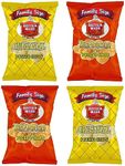 Better Made Special Original & BBQ Potato Chips Variety Pack (4) x Family Size Bags 9.5oz (Pack of 4) - Crispy, Crunchy, Salty Snacks Made From Fresh Potatoes - Gluten Free - Family Owned and Operated