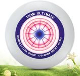 Dncvb Frisbee 175 g, Ultimate Frisbee, Professional Frisbee, White Frisbee Disc, Competition Disc with Stable Trajectory Over 100 Metres, Frisbee Sport is The Outdoor Fun Sport Game for Children and