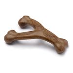 Benebone Indestructible Wishbone Dog Chew Toy for Aggressive Chewers, Long Lasting Tough Boredom Breaker for Dogs, Real Bacon Flavour, For Large Dogs, Made in the USA.