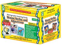 Photographic Learning Cards Nouns, Verbs and Adjectives