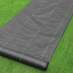 Petgrow Heavy Duty Weed Barrier Landscape Fabric for Outdoor Gardens, Non Woven Weed Blockr Fabric - Garden Landscaping Fabric Roll - Weed Control Fabric in Rolls(3FTx100FT)