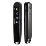 EIRZNGXQ Scan Reader, Translation Pen, Pen Reader, 112 Language Translation Scanning Reading Pen, Text to Speech Device for Dyslexia(black)