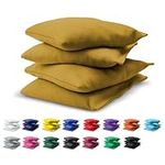 GoSports Premium Bean Bag (4 Set), Gold