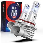 AOLEAD 9005 LED Headlight Bulb HB3 50W 6500K Cool White Fanless Conversion Kit All in One