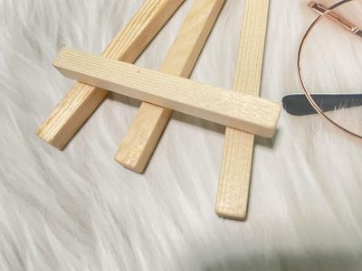12-Piece Wooden Tabletop Easel Set – Art Display & Painting Stands