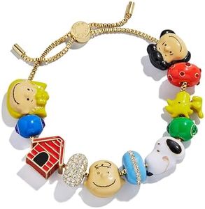 BaubleBar x Peanuts Friends Forever Charm Bracelet
