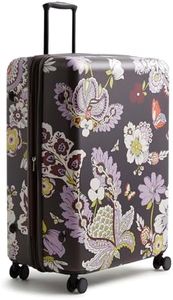 Vera Bradley Women's Hardside Luggage 29 Inch Adair Spinner Suitcase, Subtle Bouquet, One Size