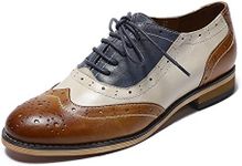 Mona Flying Womens Leather Flat Oxf